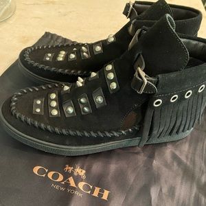 Coach Rockassins.  New without tags! Adorable!